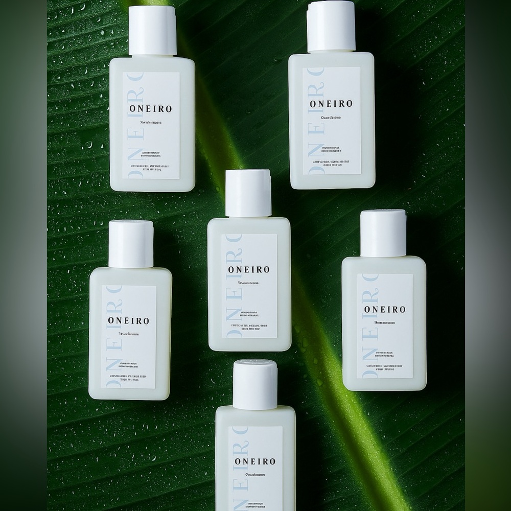 Oneiro Hydrating Natural Shampoo Travel Size 6packs